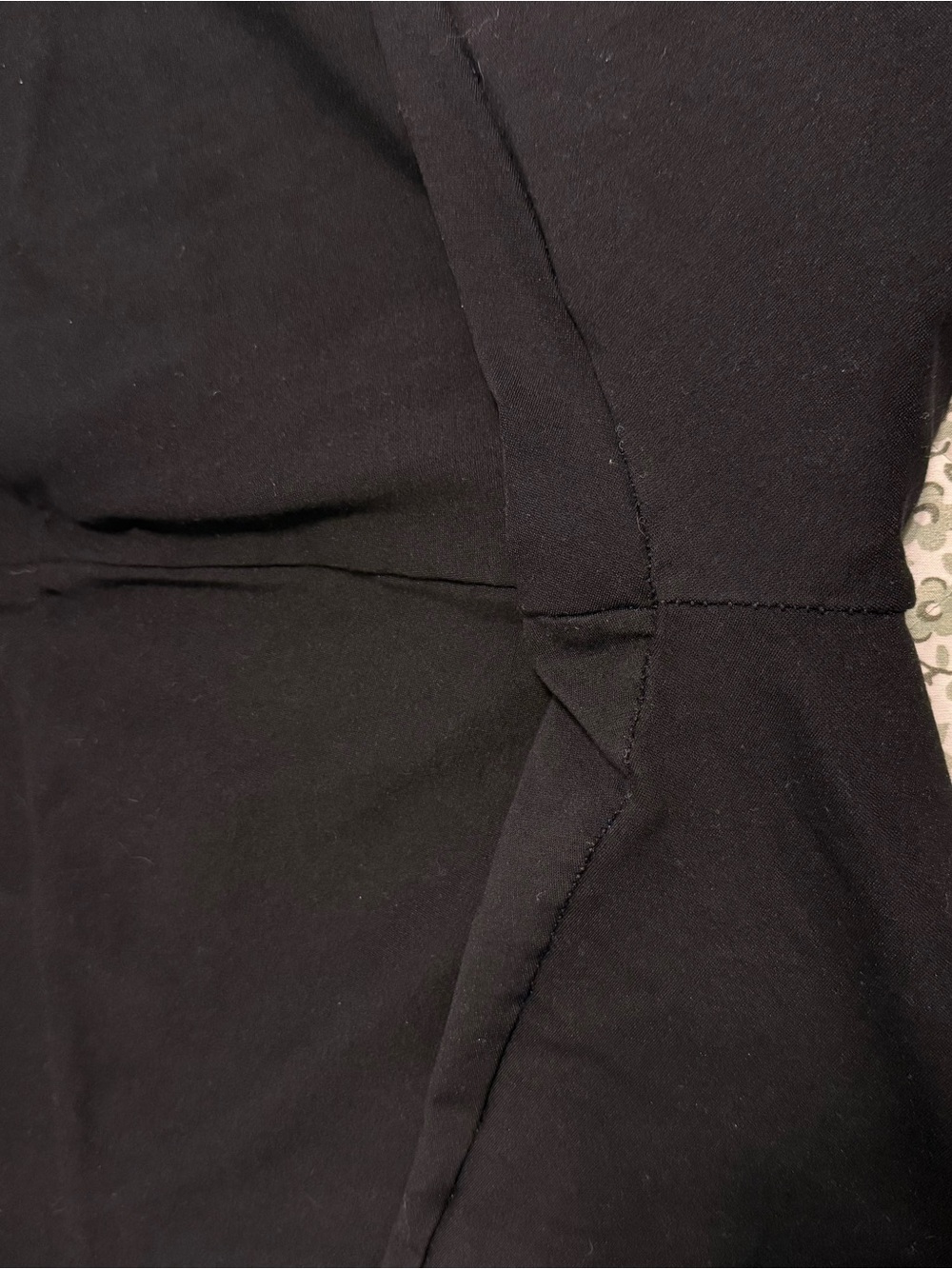 Black Stretch Ponte Pants - Picture 10 of 10